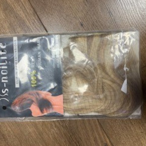 8 Pcs Double Weft Straight Clip In Remy Hair Extensions #18/613 - Picture 5 of 6